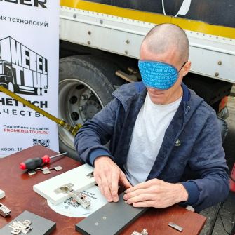 Передвижная выставка ProMebelTour в Новокузнецке. Фотоотчет.